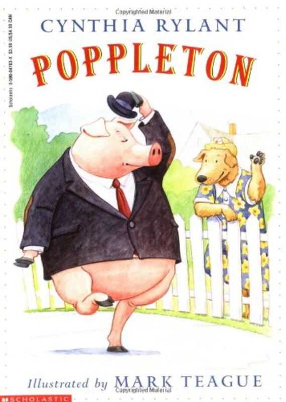 Book cover for "Poppleton" by Cynthia Rylant