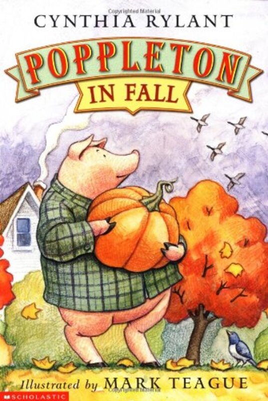 Book cover for "Poppleton In Fall" by Cynthia Rylant