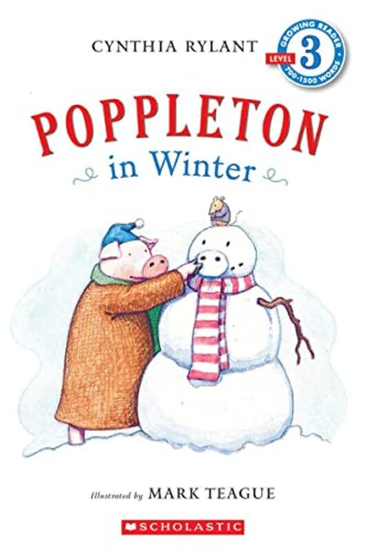 Book cover for "Poppleton In Winter" by Cynthia Rylant