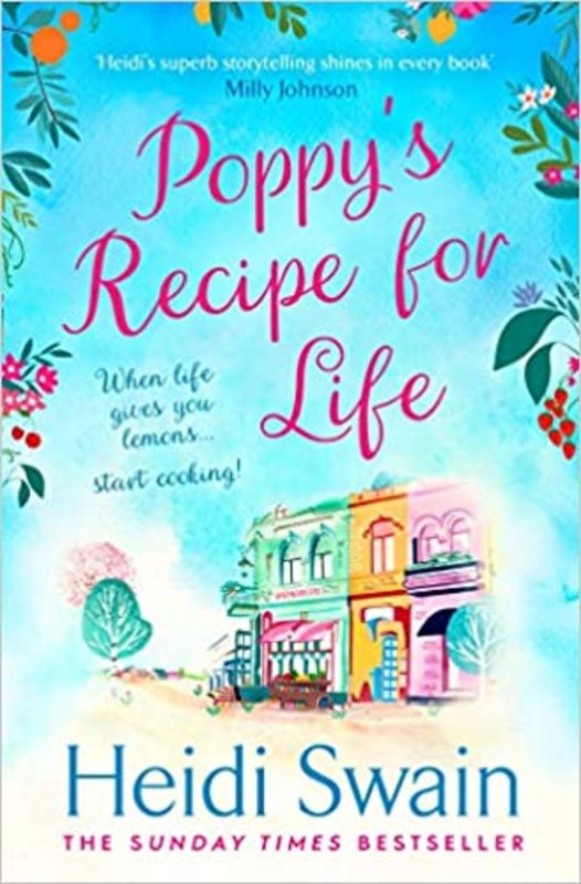 Book cover for "Poppy's Recipe for Life" by Heidi Swain