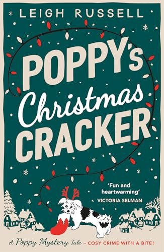 Book cover for "Poppy's Christmas Cracker" by Leigh Russell