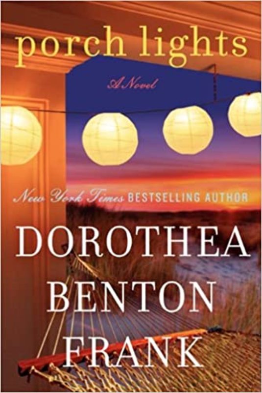 Book cover for "Porch Lights" by Dorothea Benton Frank