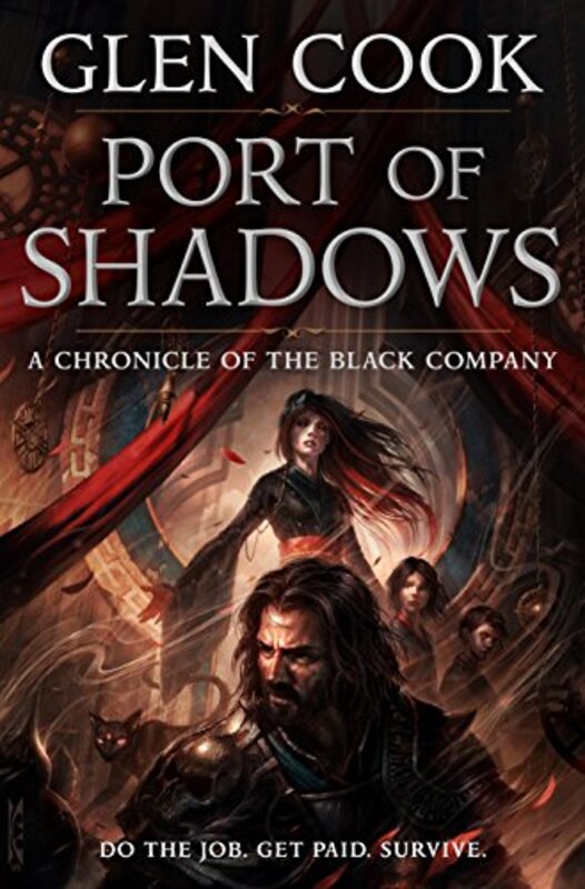 Book cover for "Port of Shadows" by Glen Cook