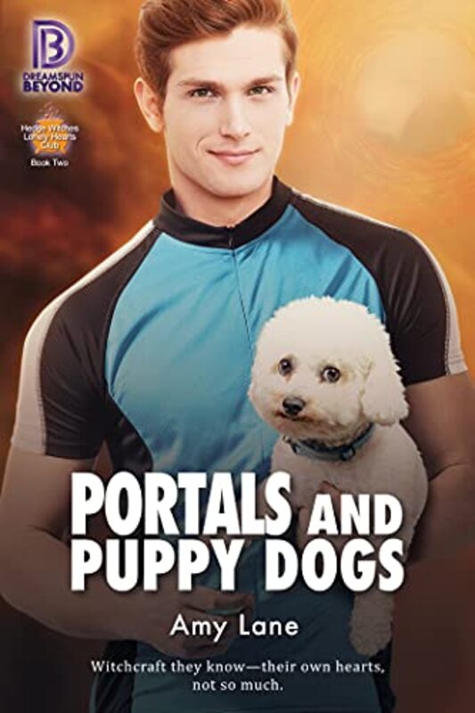 Book cover for "Portals and Puppy Dogs" by Amy Lane