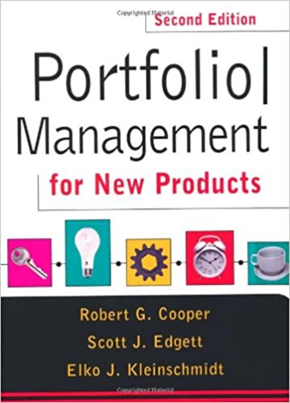 Book cover for "Portfolio Management For New Products" by Robert G. Cooper