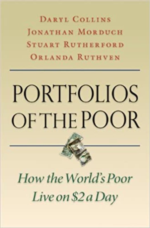 Book cover for "Portfolios of the Poor" by Daryl Collins