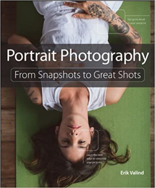 Book cover for "Portrait Photography" by Erik Valind