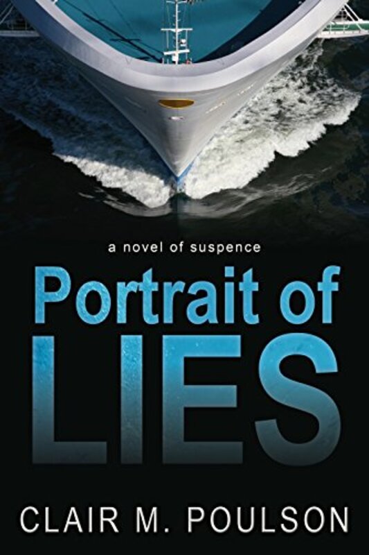 Book cover for "Portrait of Lies" by Clair M Poulson