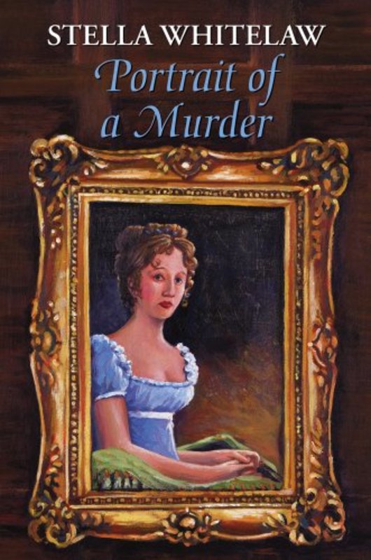 Book cover for "Portrait of a Murder" by Stella Whitelaw