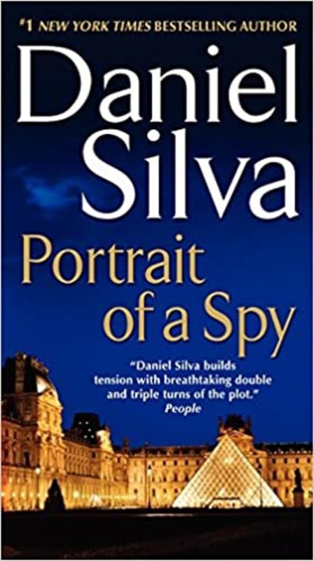 Book cover for "Portrait of a Spy" by Daniel Silva