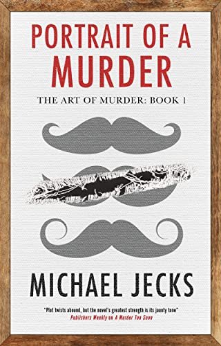 Book cover for "Portrait of a Murder" by Michael Jecks