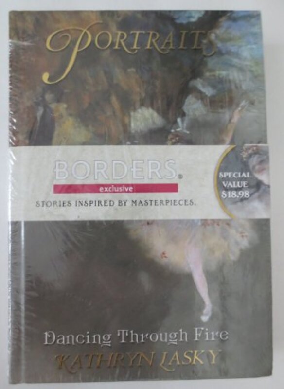 Book cover for "Portraits of Flowers and Shadows" by Kathryn Lasky