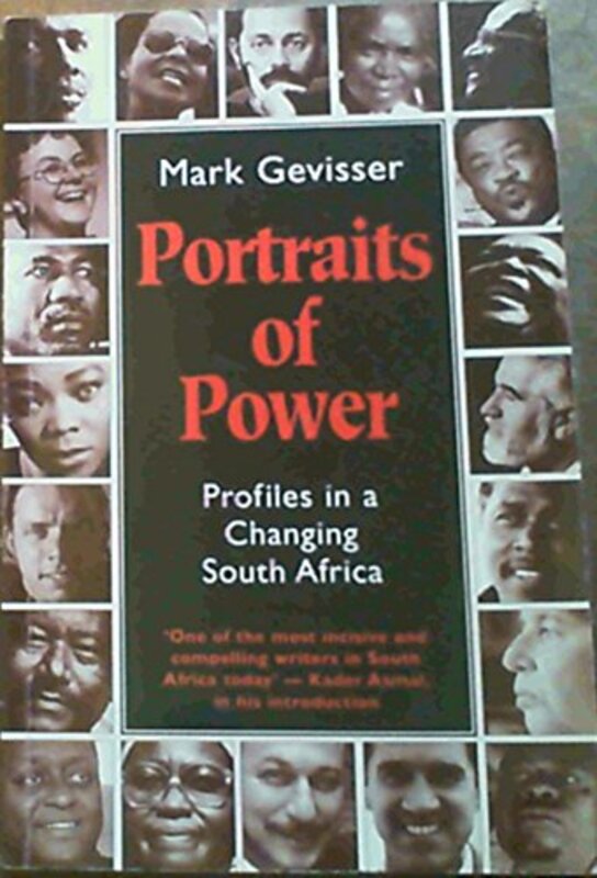 Book cover for "Portraits of Power" by Mark Gevisser