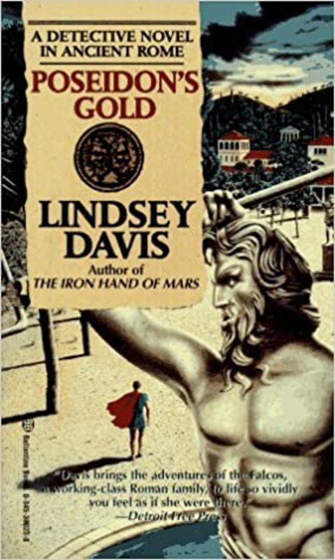 Book cover for "Poseidon's Gold" by Lindsey Davis