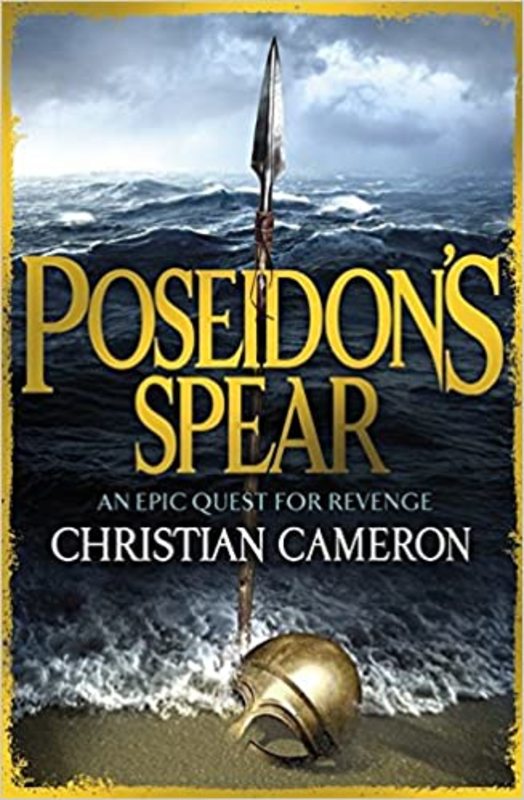 Book cover for "Poseidon's Spear" by Christian Cameron