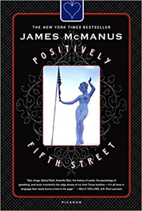 Book cover for "Positively Fifth Street" by James McManus