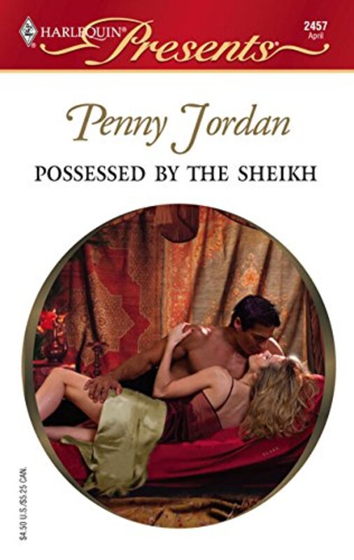 Book cover for "Possessed by the Sheikh" by Penny Jordan