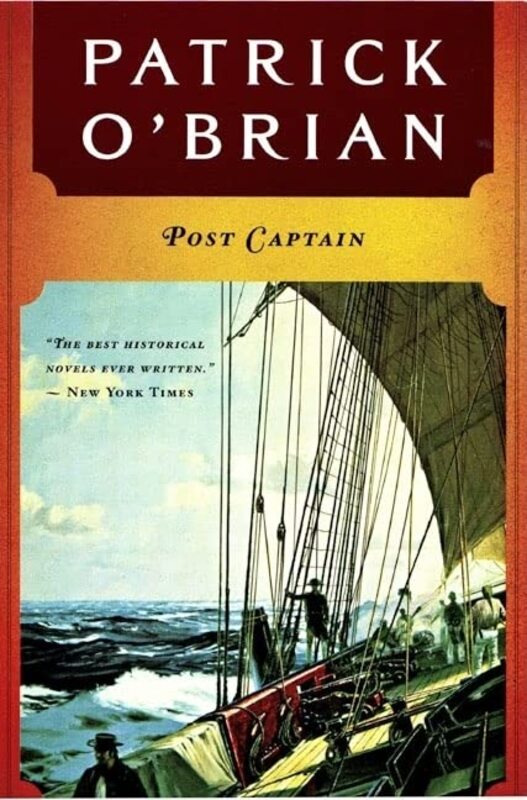 Book cover for "Post Captain" by Patrick OBrian