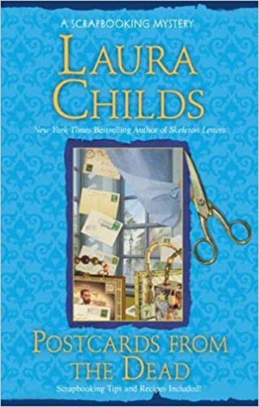 Book cover for "Postcards from the Dead" by Laura Childs