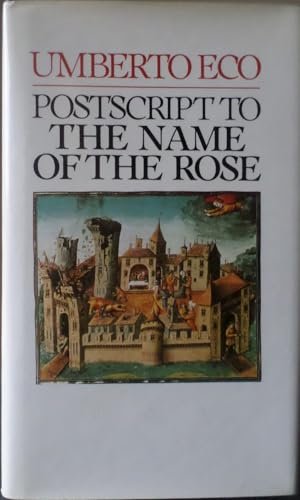 Book cover for "Postscript to the Name of the Rose" by Umberto Eco