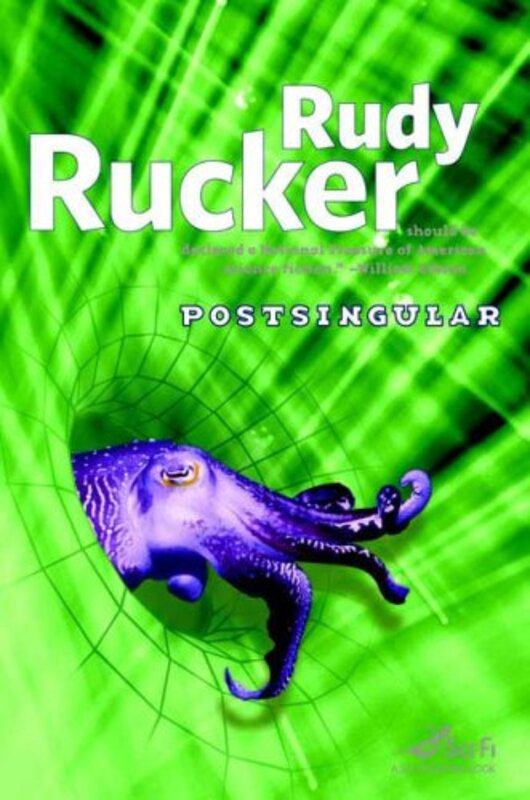 Book cover for "Postsingular" by Rudy Rucker