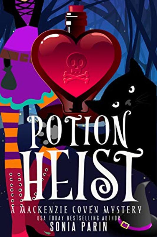 Book cover for "Potion Heist" by Sonia Parin
