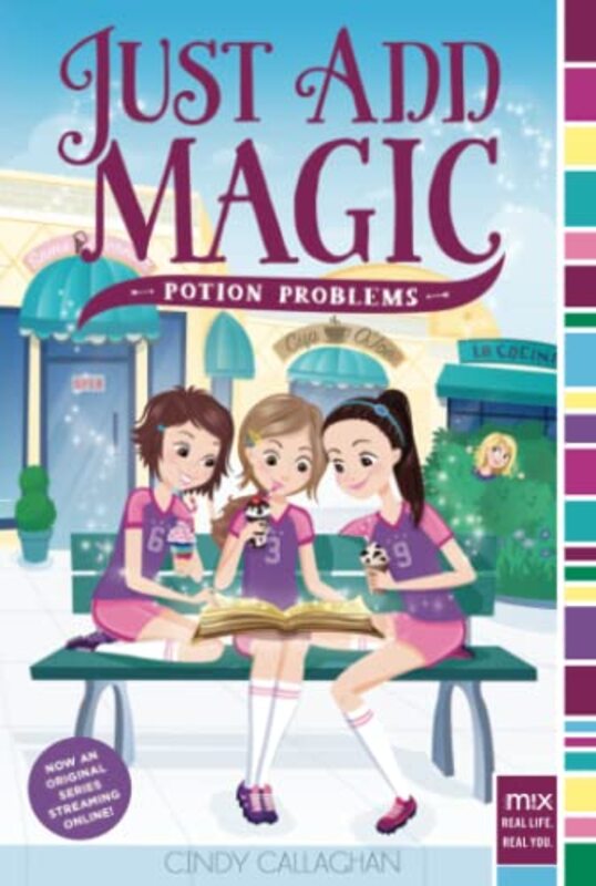 Book cover for "Potion Problems" by Cindy Callaghan