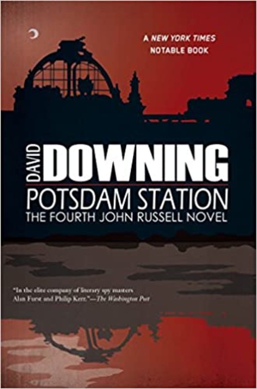Book cover for "Potsdam Station" by David Downing
