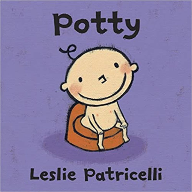 Book cover for "Potty" by Leslie Patricelli