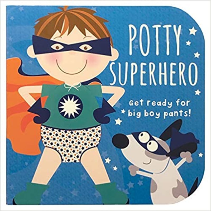 Book cover for "Potty Superhero" by Parragon Books