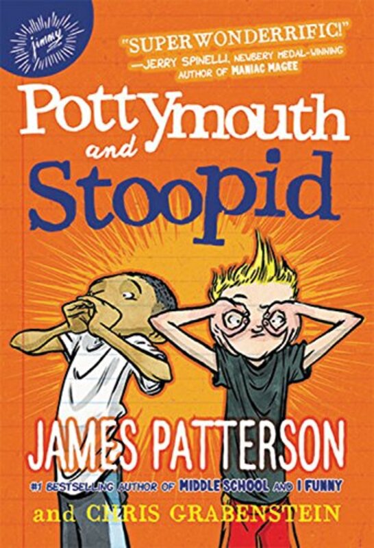 Book cover for "Pottymouth and Stoopid" by Chris Grabenstein