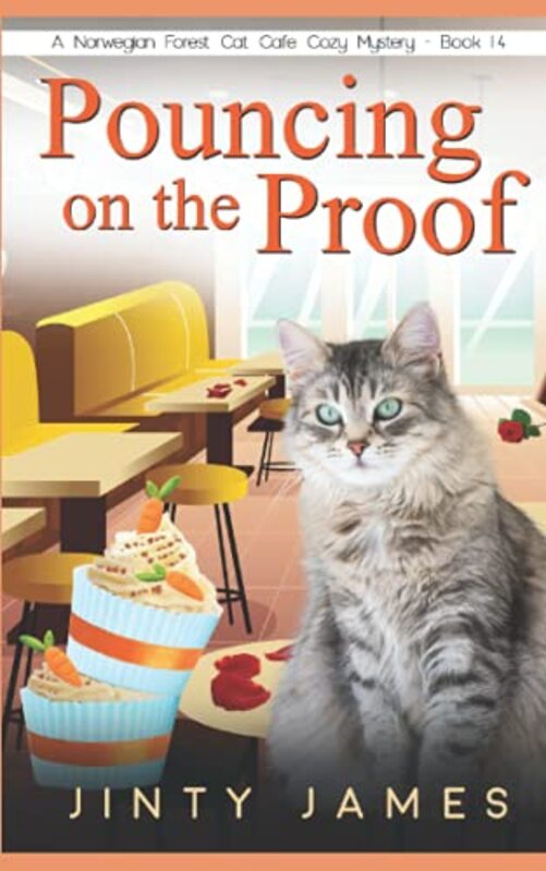 Book cover for "Pouncing on the Proof" by Jinty James