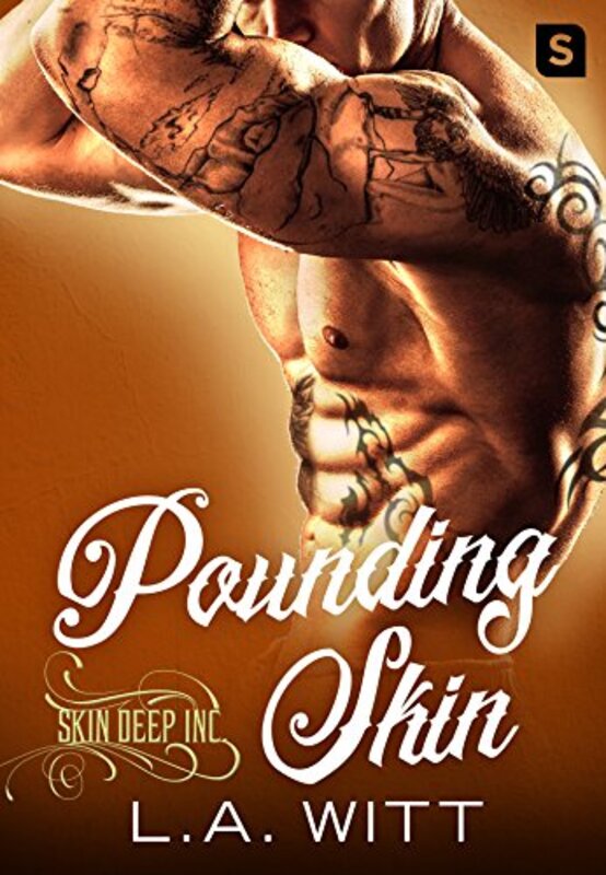 Book cover for "Pounding Skin" by LA Witt