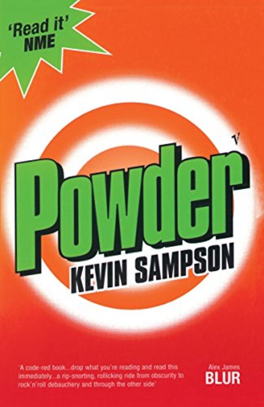 Book cover for "Powder" by Kevin Sampson
