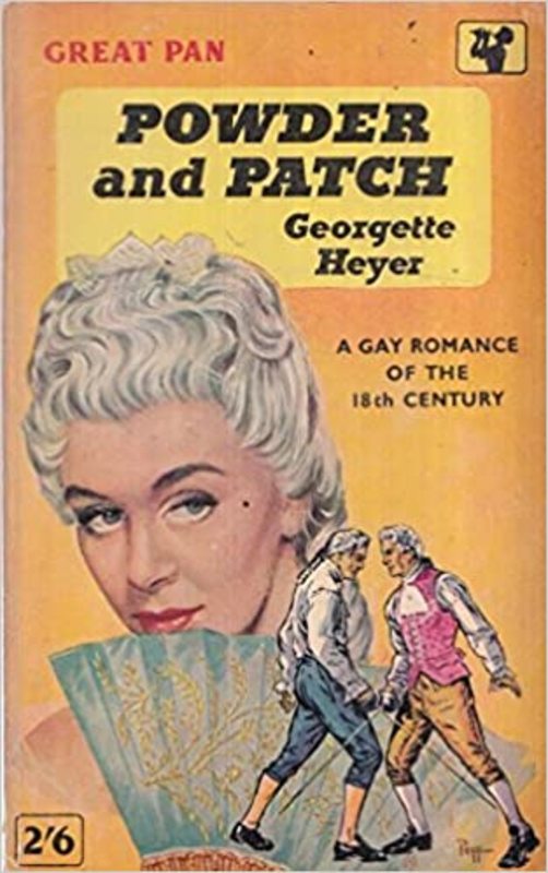 Book cover for "Powder And Patch" by Georgette Heyer