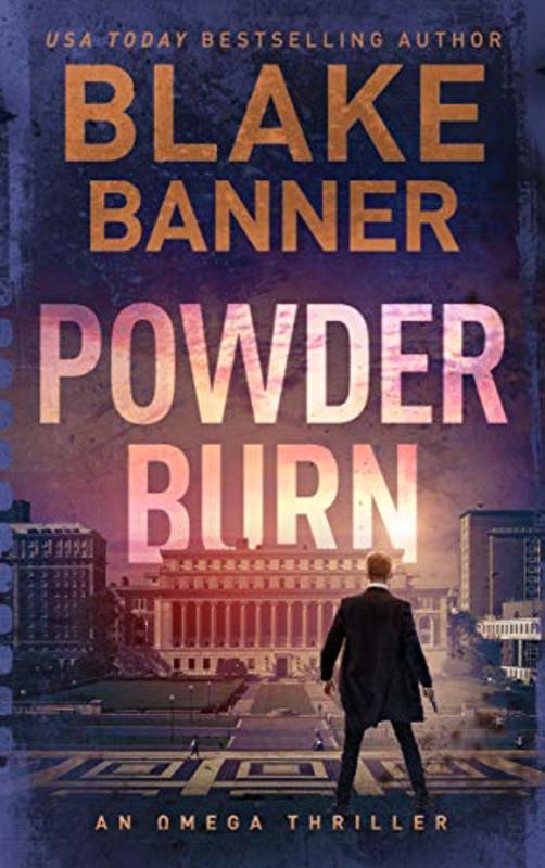Book cover for "Powder Burn" by Blake Banner