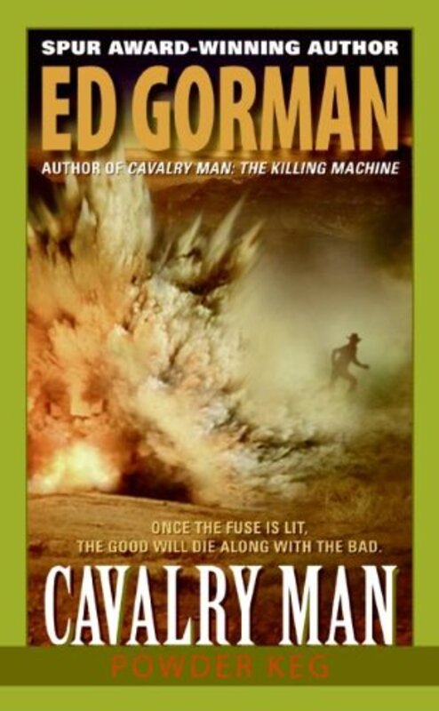 Book cover for "Powder Keg" by Ed Gorman