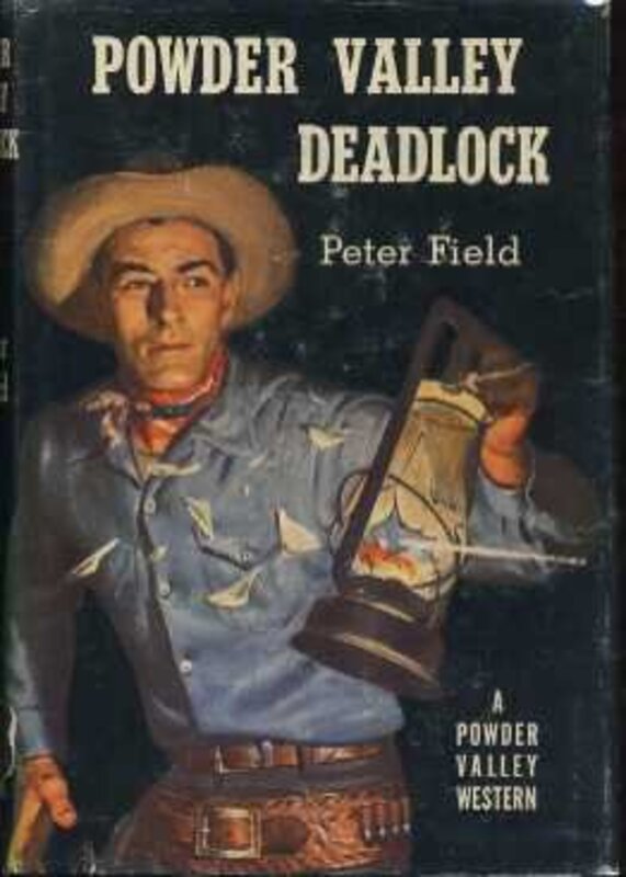 Book cover for "Powder Valley Deadlock" by Davis Dresser