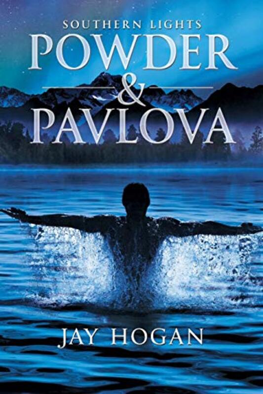Book cover for "Powder and Pavlova" by Jay Hogan