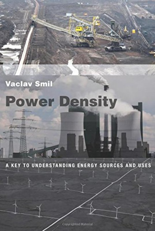 Book cover for "Power Density" by Vaclav Smil