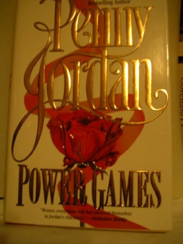 Book cover for "Power Games" by Penny Jordan