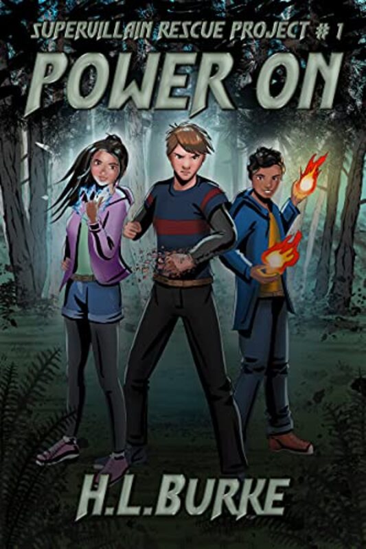 Book cover for "Power On" by HL Burke