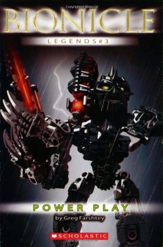 Book cover for "Power Play" by Greg Farshtey