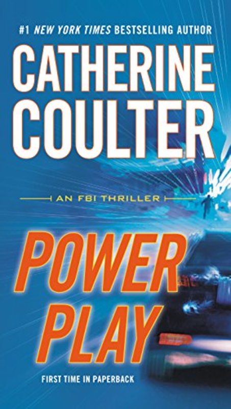 Book cover for "Power Play" by Catherine Coulter