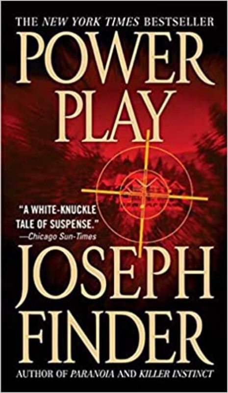 Book cover for "Power Play" by Joseph Finder