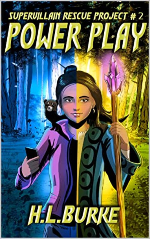 Book cover for "Power Play" by HL Burke
