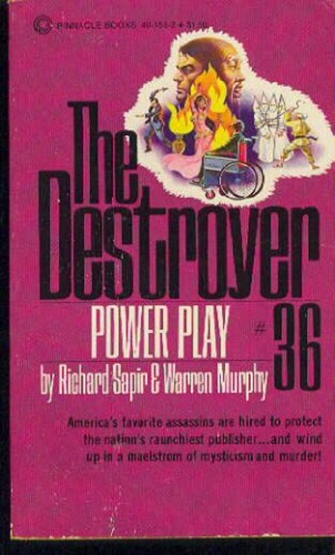 Book cover for "Power Play" by Warren Murphy