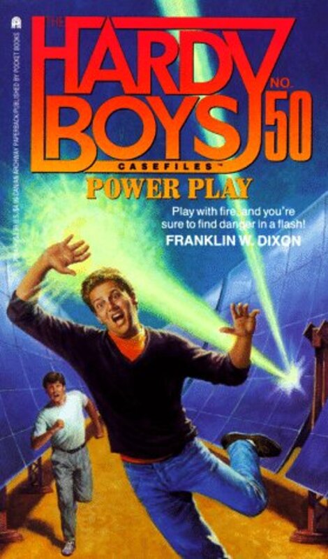 Book cover for "Power Play" by Franklin W Dixon