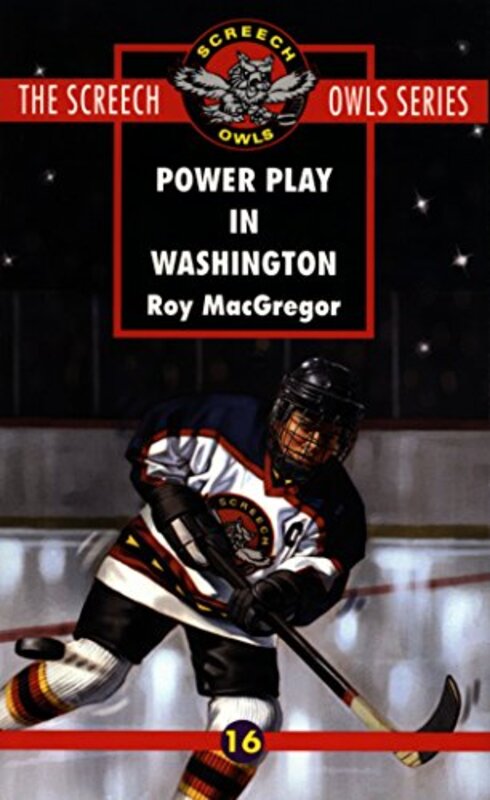 Book cover for "Power Play In Washington" by Roy MacGregor
