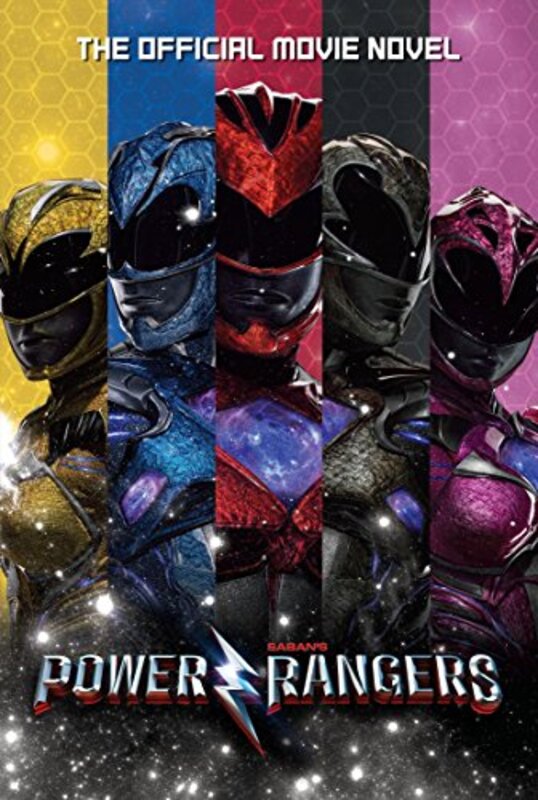 Book cover for "Power Rangers" by Alex Irvine